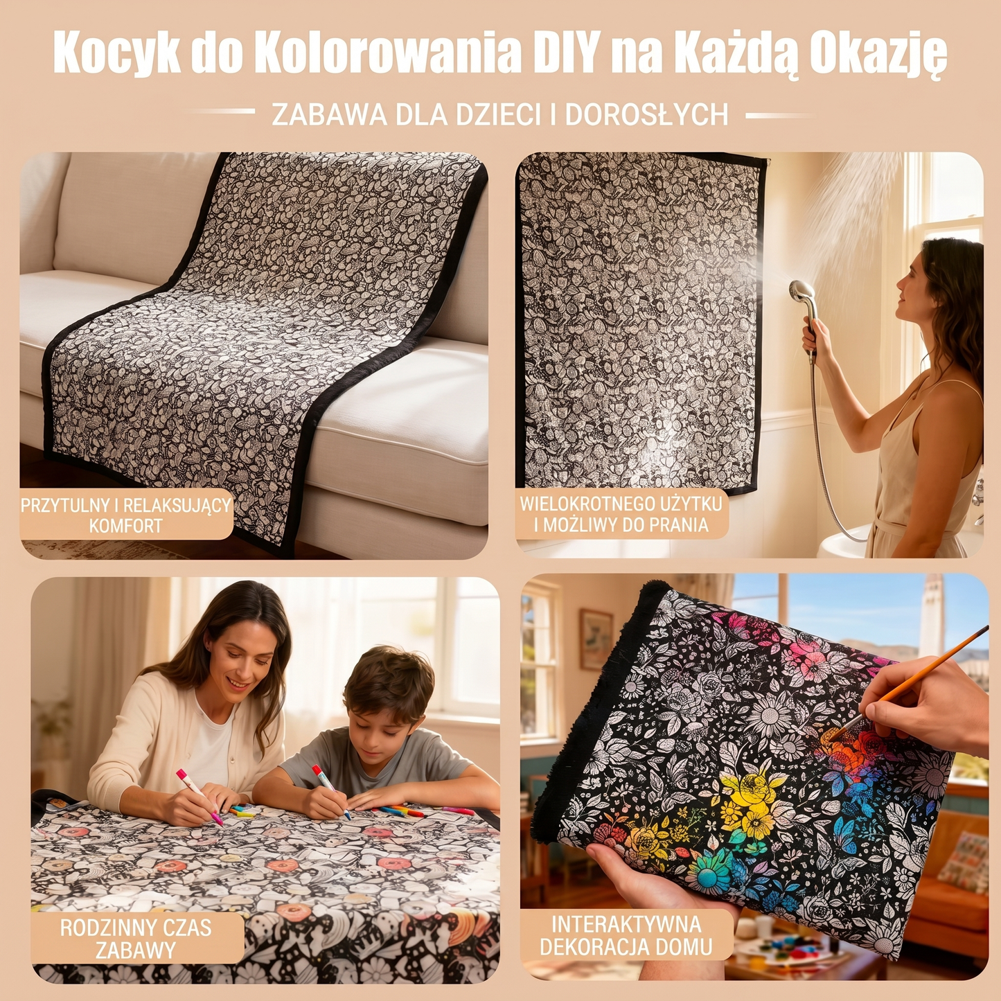 KocoPisak - Koc DIY do rysowania